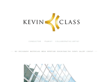 Tablet Screenshot of kevinclass.com